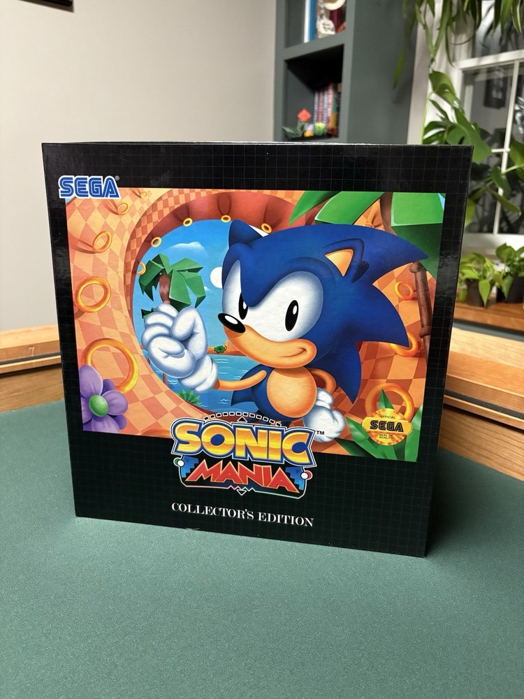 Sonic Mania Collector's Edition Nintendo Switch 2017 Dose Not Includes Game