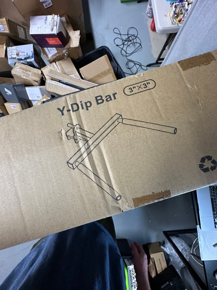 Y-Dip Bar Attachment for 3x3 Power Rack