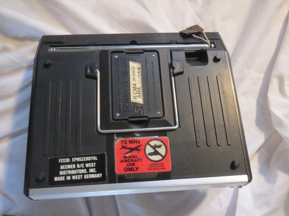 Multiplex RC System Transmitter lot of 3 UNTESTED Royal MC Cockpit MM