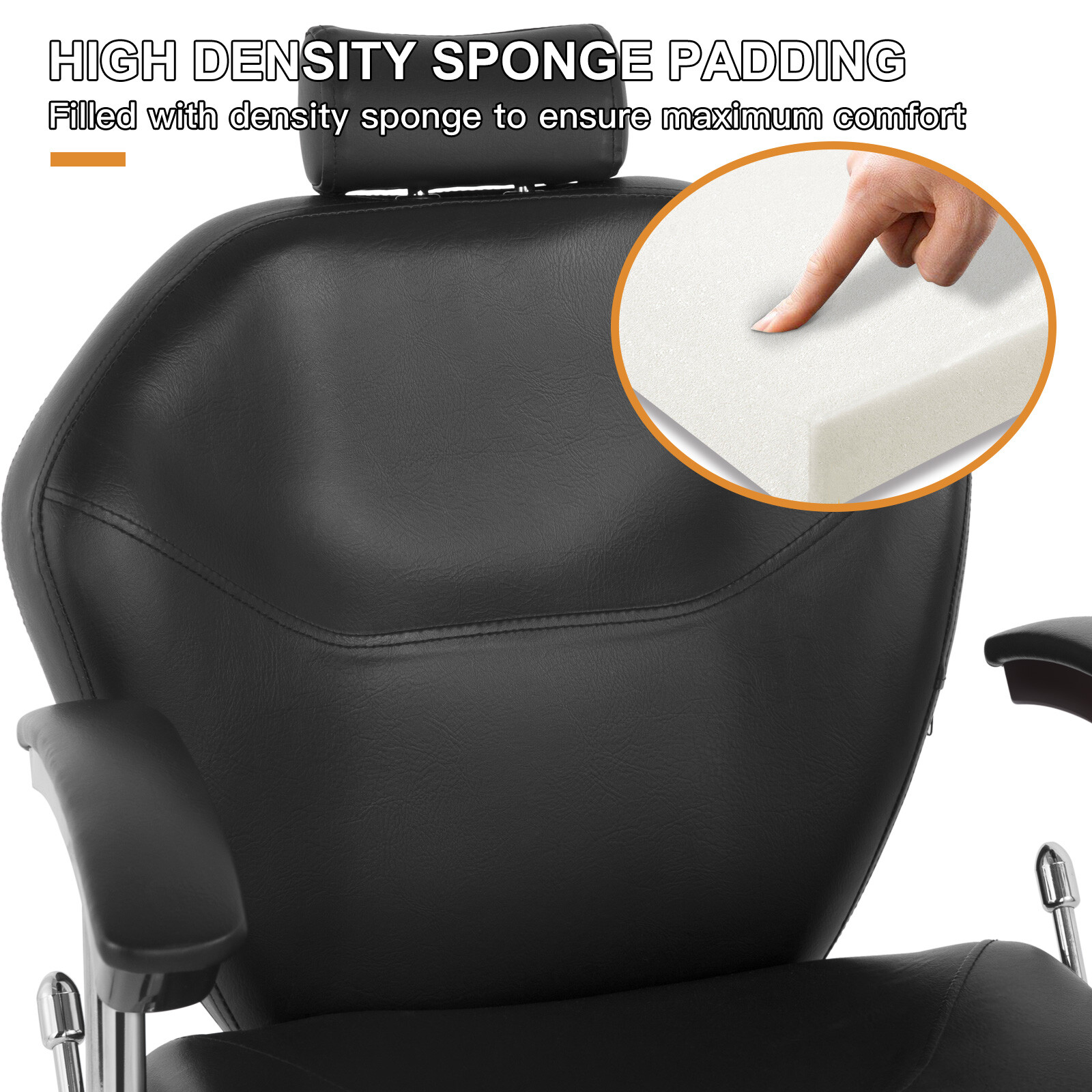 Artist hand Barber Chairs All Purpose Recline Hydraulic Beauty Salon Spa Styling