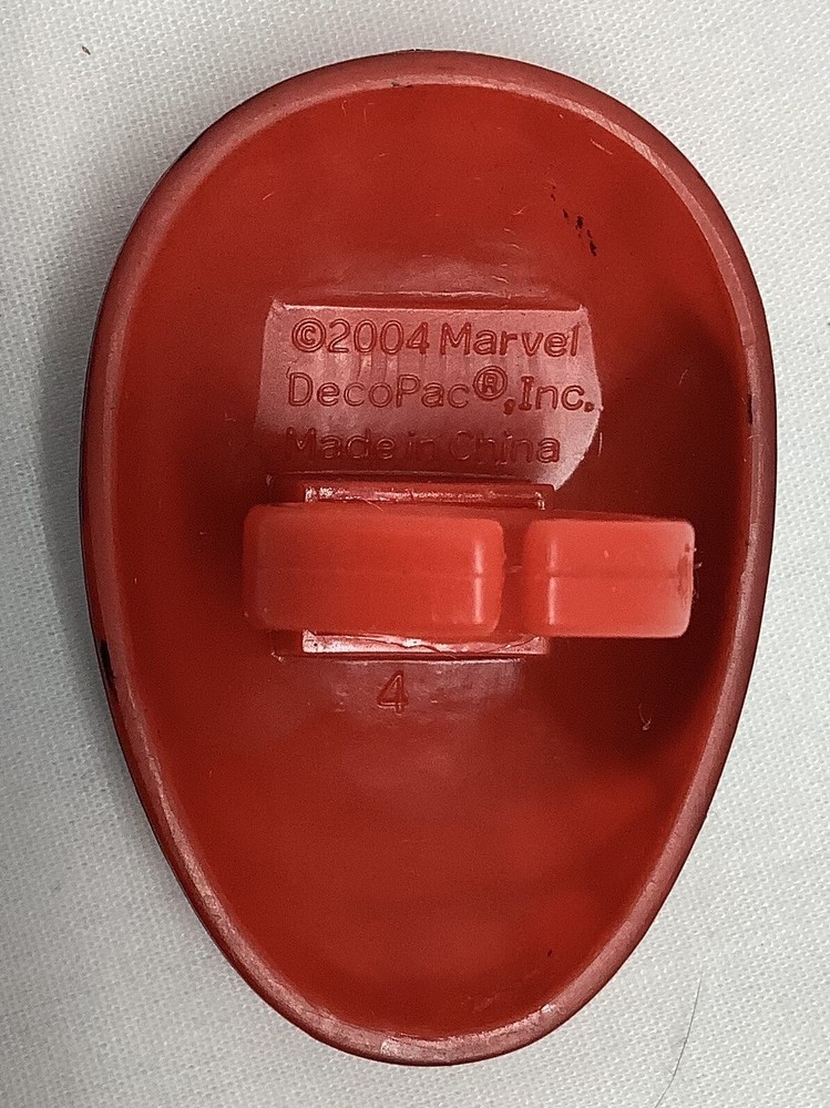 Marvel Spider Man Plastic Ring 2004 Deco Pac JAP230915/JA
