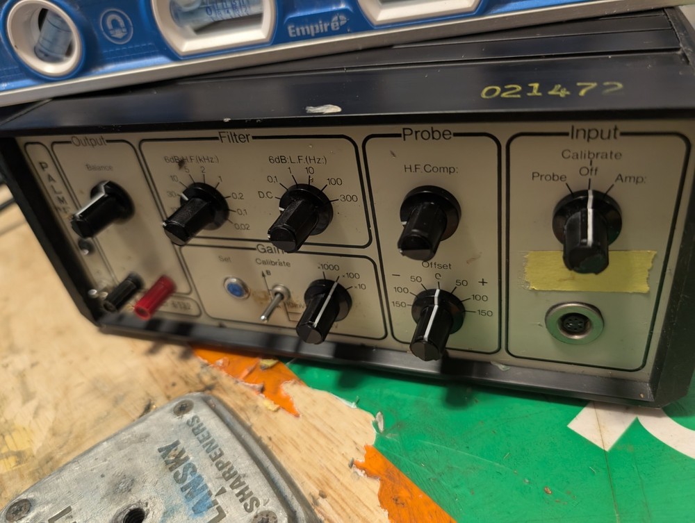 Palmer 132 Bioscience Signal Amplifier