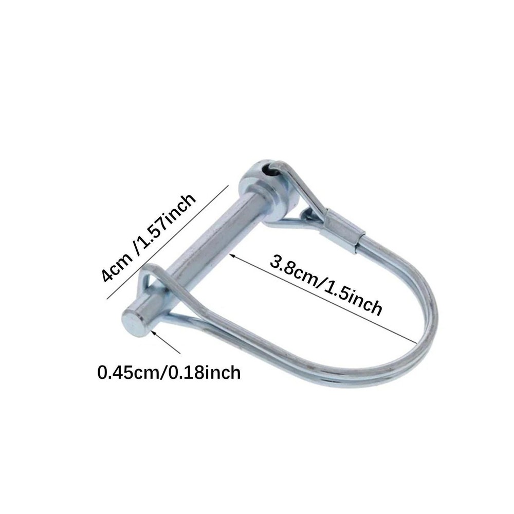 Safety Coupler Pin 4.5x40mm Replacement Accessories Quick Release for Farming