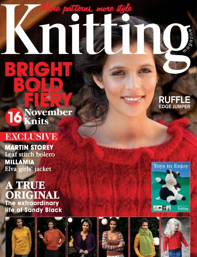 KNITTING MAGAZINE 72 Classic Issue Collection On USB Flash Drive
