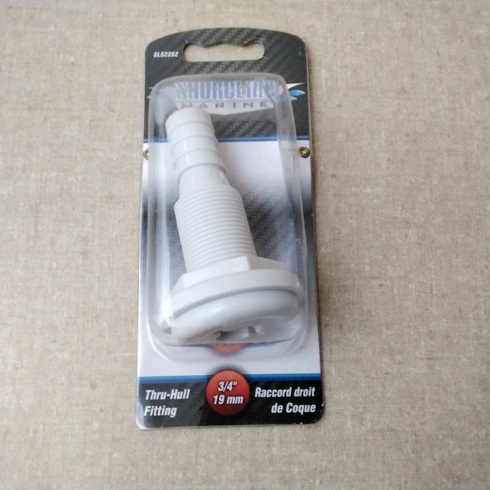 Shoreline Marine Thru Hull Fitting ¾ Inch