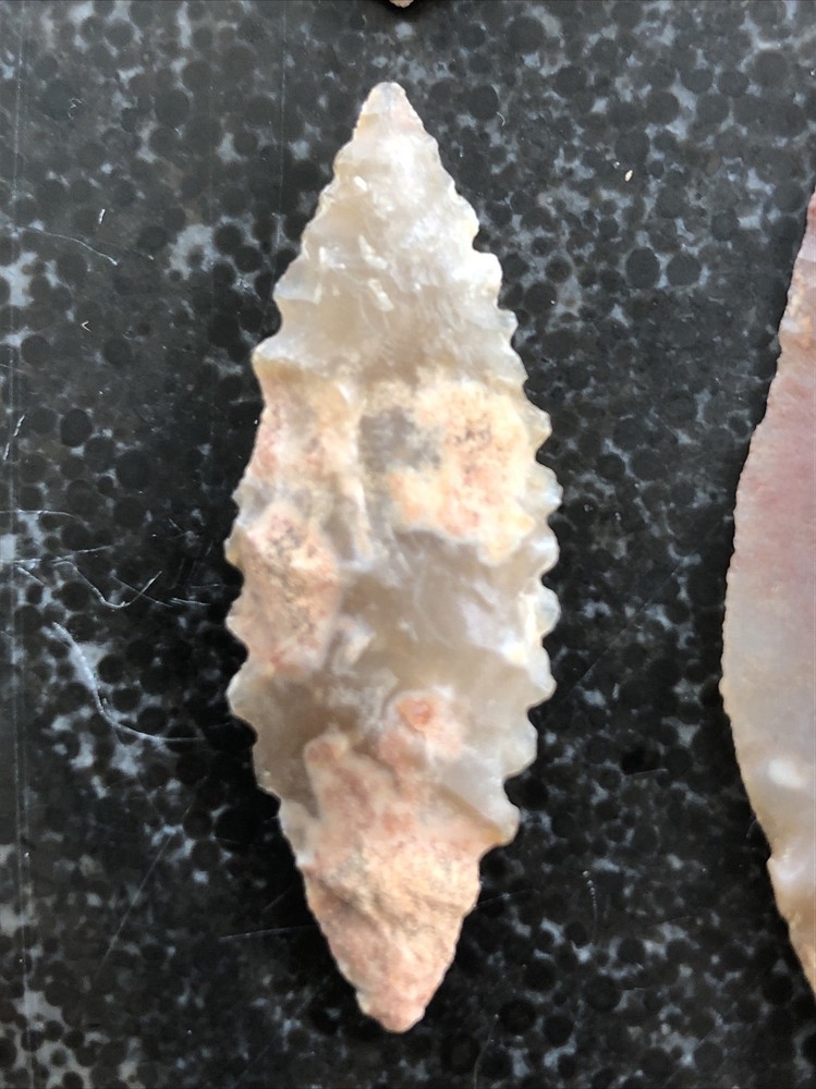 Very Rare Thin Finest Western Sahara 4 Neolithic Translucent Points Pristine A+