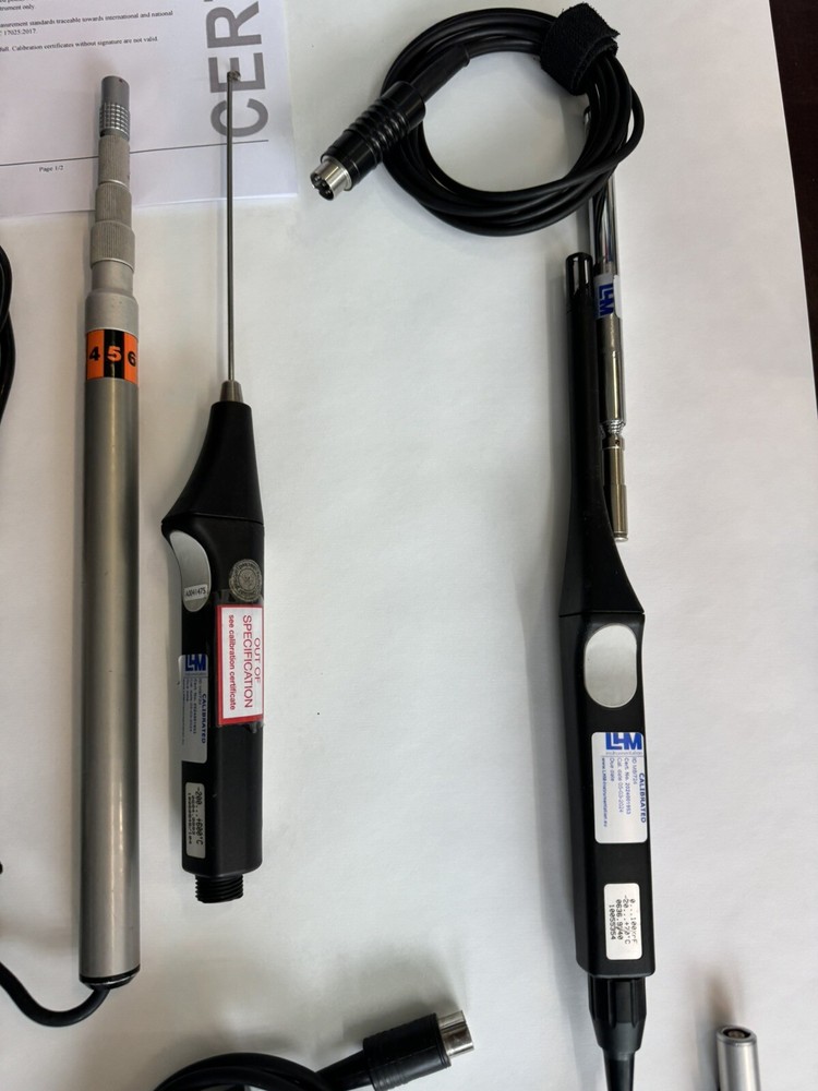 TESTO Set 400 climate meter differential pressure flow humidity