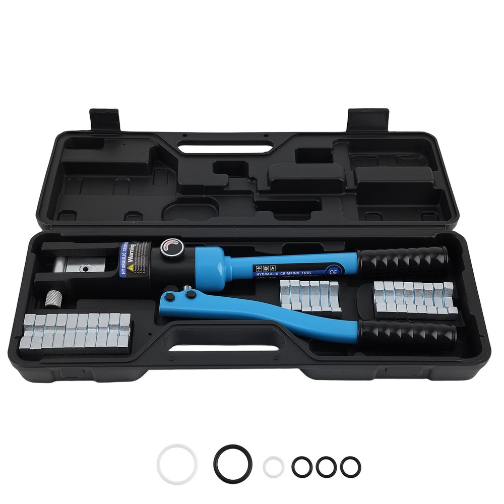 Hydraulic Wire Terminal Crimper Tool 16MT with Quick Release for Welding Cables