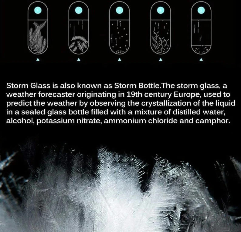 STORM GLASS WEATHER PREDICTOR - CLEAR