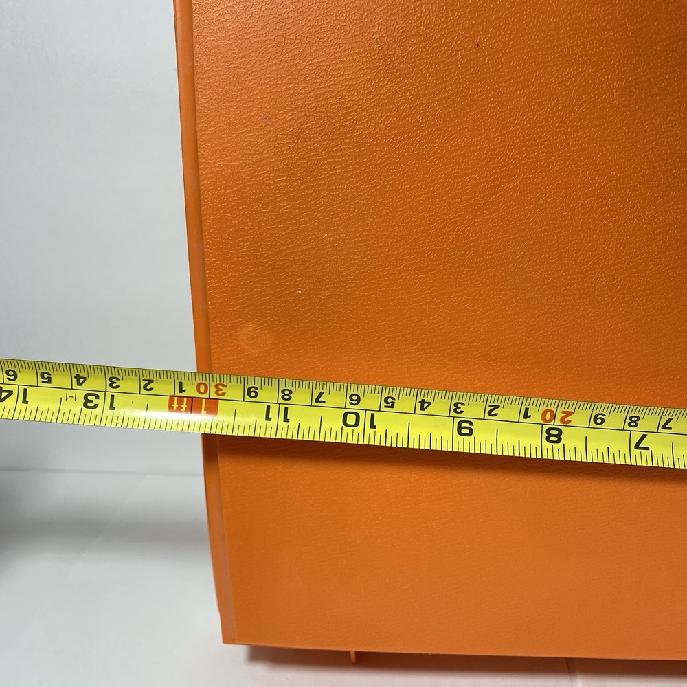 Arvin Solid State Phonograph Orange Read Description