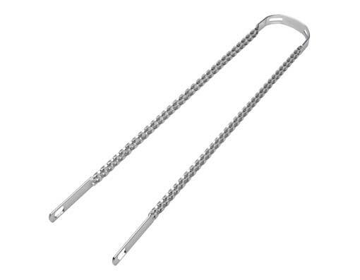 ORIGINAL! 26 DOUBLE TWISTED FENDER BRACES CHROME.