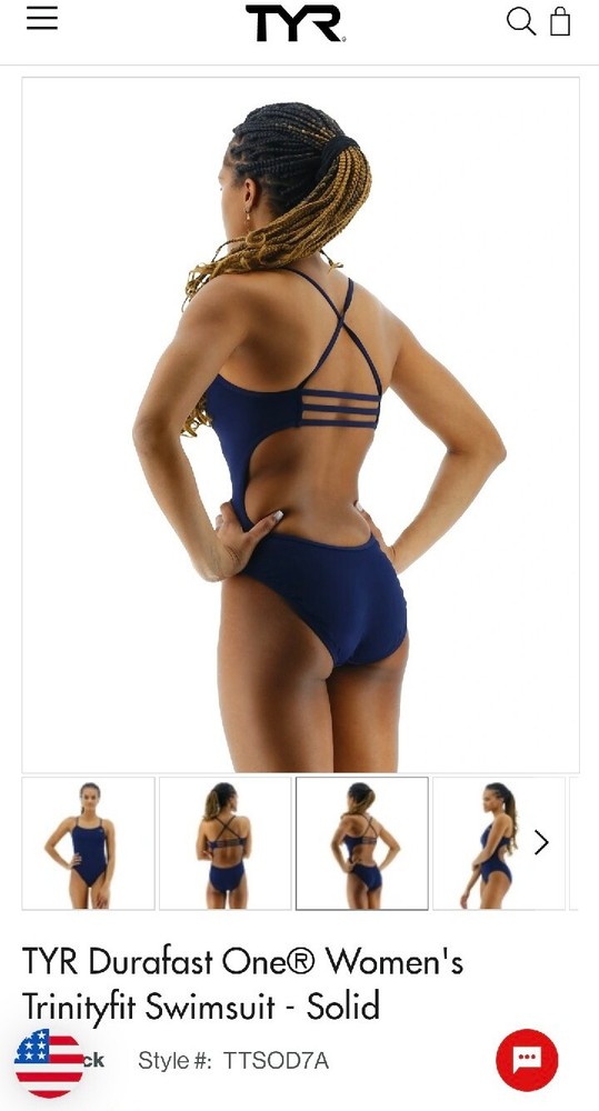 Tyr Trinityfit Solid 401 Navy Size S(30)