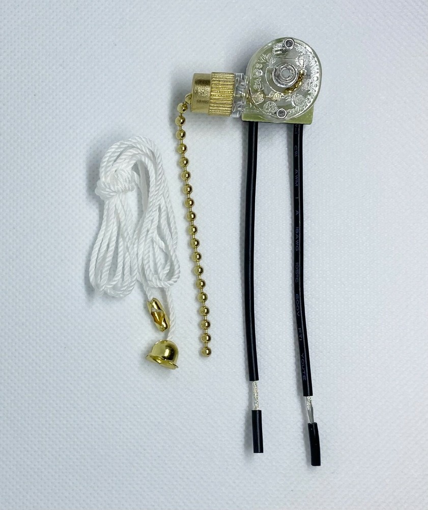 Ceiling Fan Light Lamp Replacement Pull Chain Switch ZE-109 Zing Ear Brand