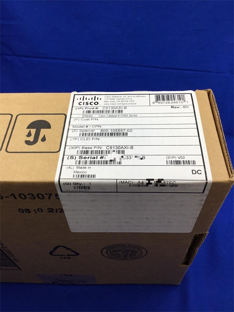 C9130AXI-B Cisco Catalyst 9130AX Series Access Points New Sealed