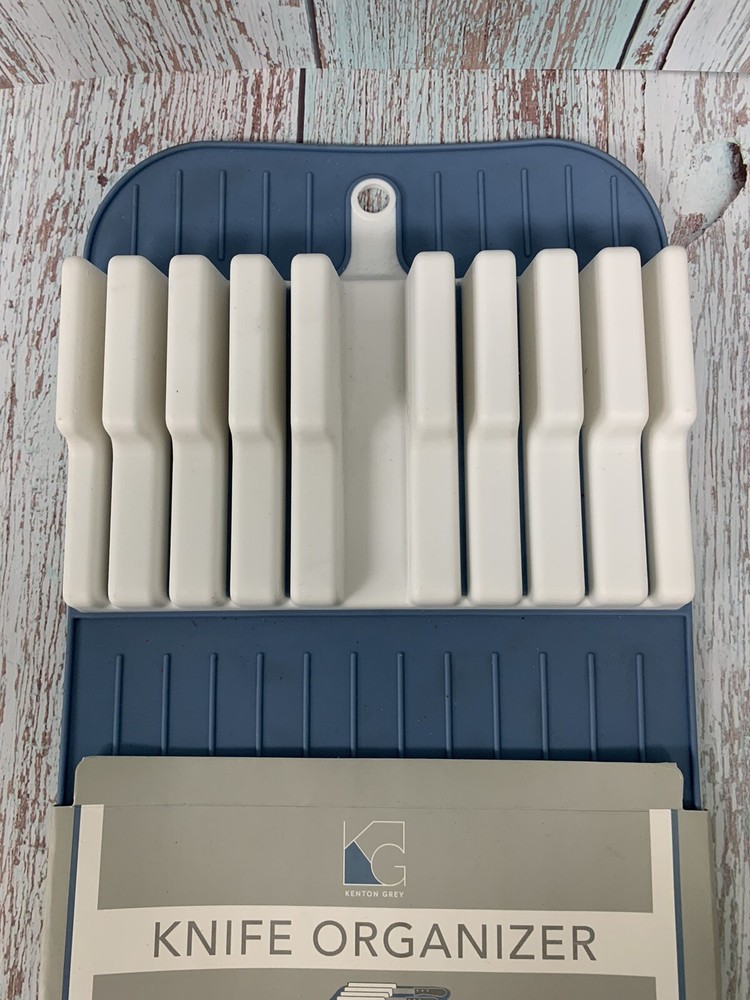 Kenton Grey Knife Organizer.BLUE