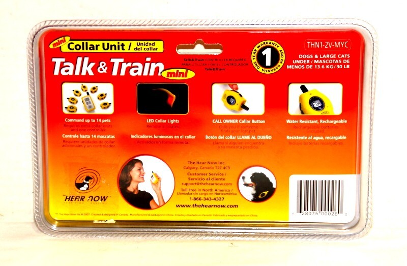The Hear Now, Inc. Talk and Train Mini 2-Way Wireless Pet Communication System