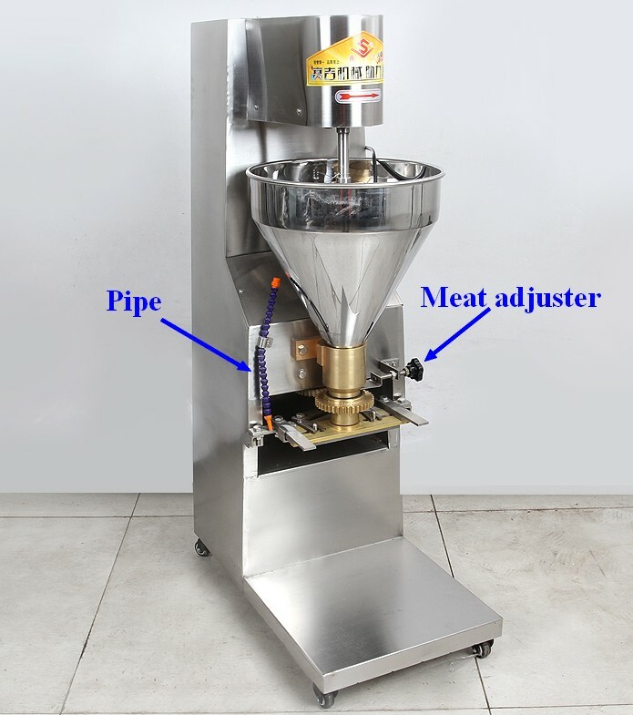 Open Box 110V Commercial Vertical Electric Meatball Maker Making Machine