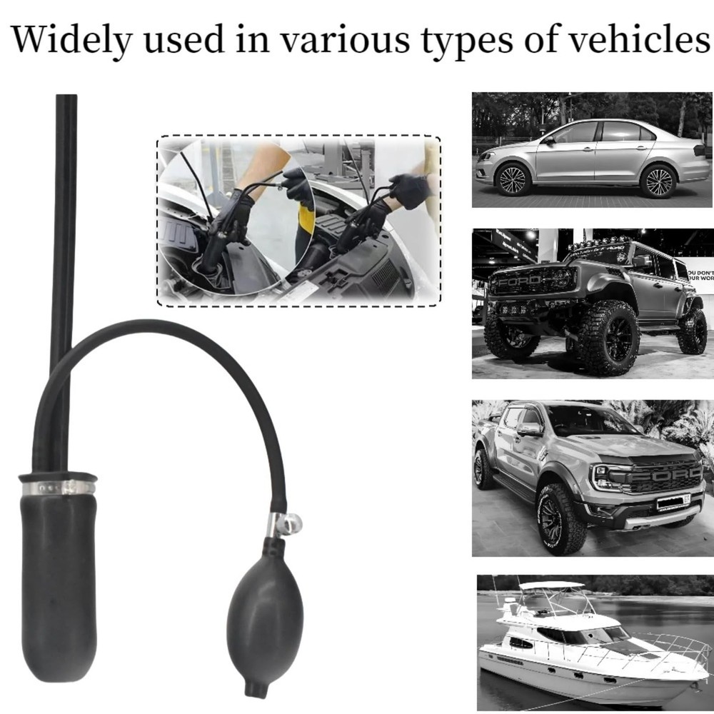 Csttler Universal Adapter, Smoke Machine Leak Detector Inflatable Bladder，...