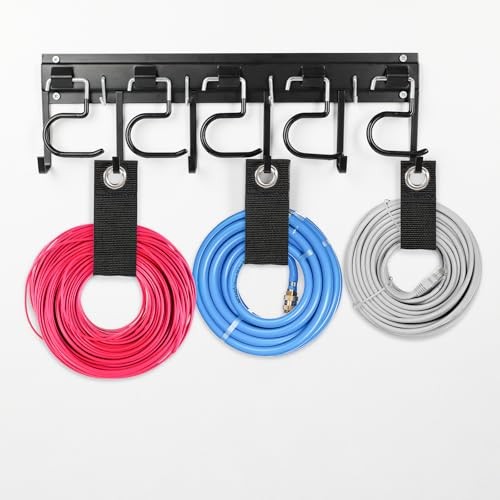 Metal Garage Tool Organizer Wall Mount Garden Tool Organizer With 4 Pack