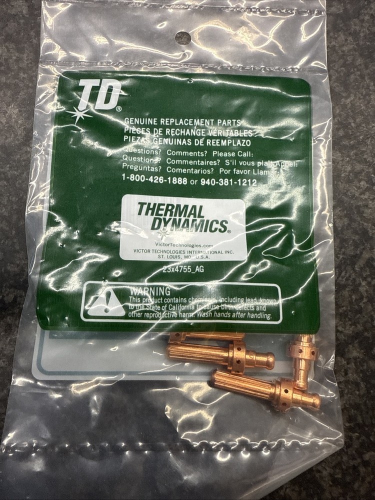 5 Genuine Thermal Dynamics 9-8407 Electrodes, 5 Pack