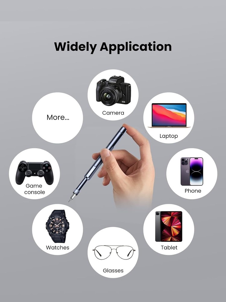 49-in-1 Small Screwdriver Set, [Super Durable] Tiny Torx Black