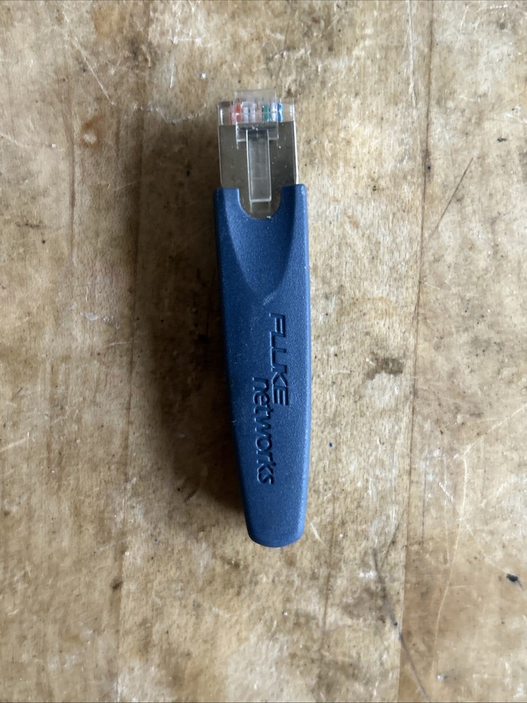 Fluke Networks NetTool 10/100 Inline Network Tester & Wire-mapper Dongle. TESTED