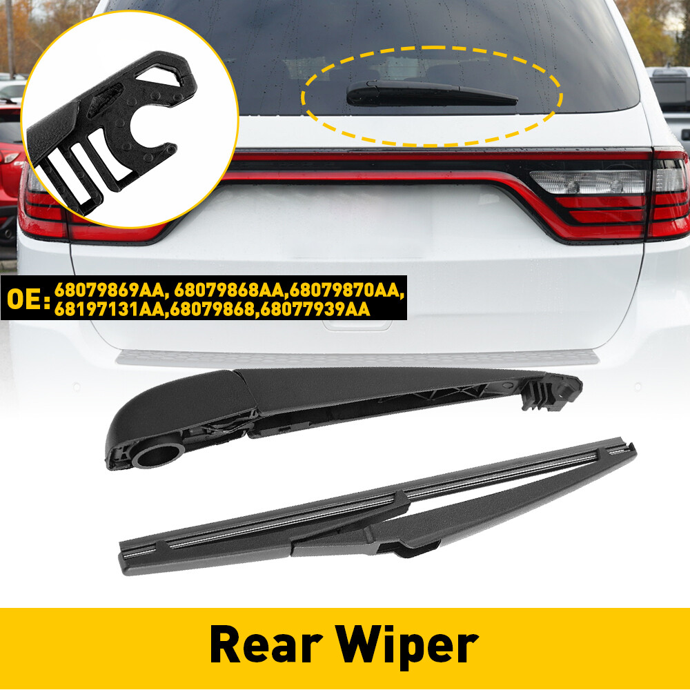 Rear Windshield Back Wiper Arm Blade Set For 2011 2012-2017 Jeep Grand Cherokee