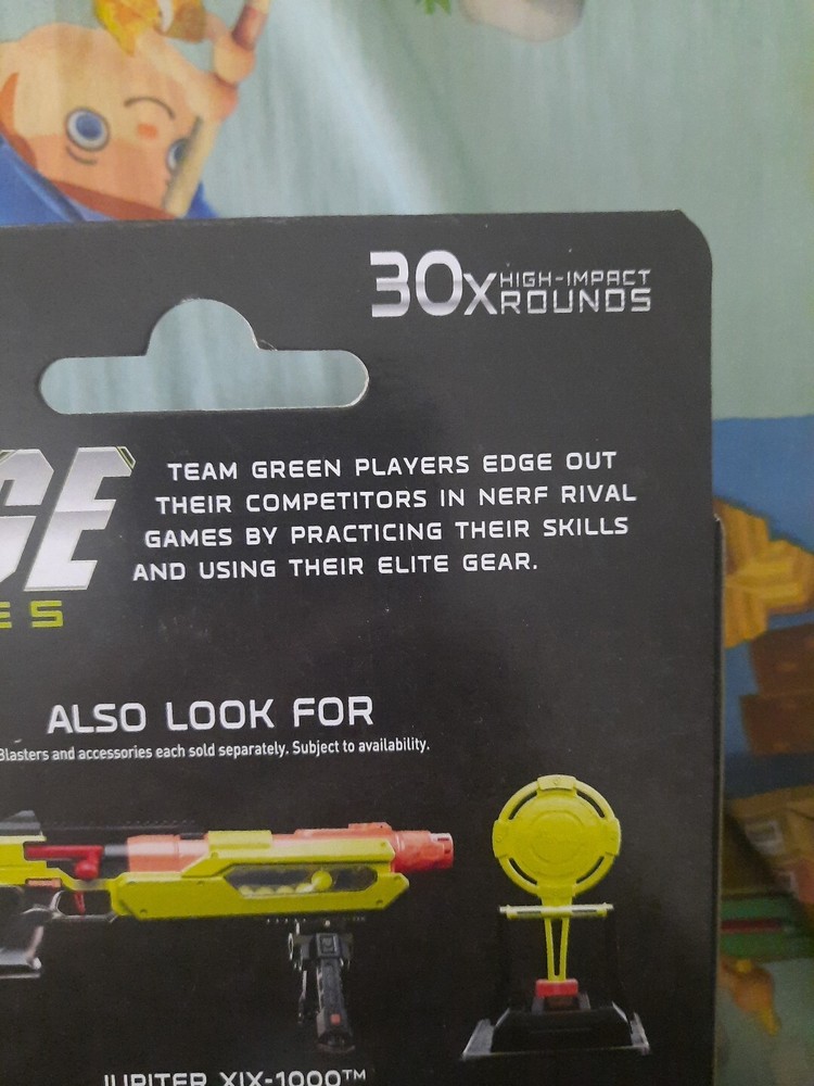 Yellow 30 Count NERF E3397 Rival Refill Ball Yellow