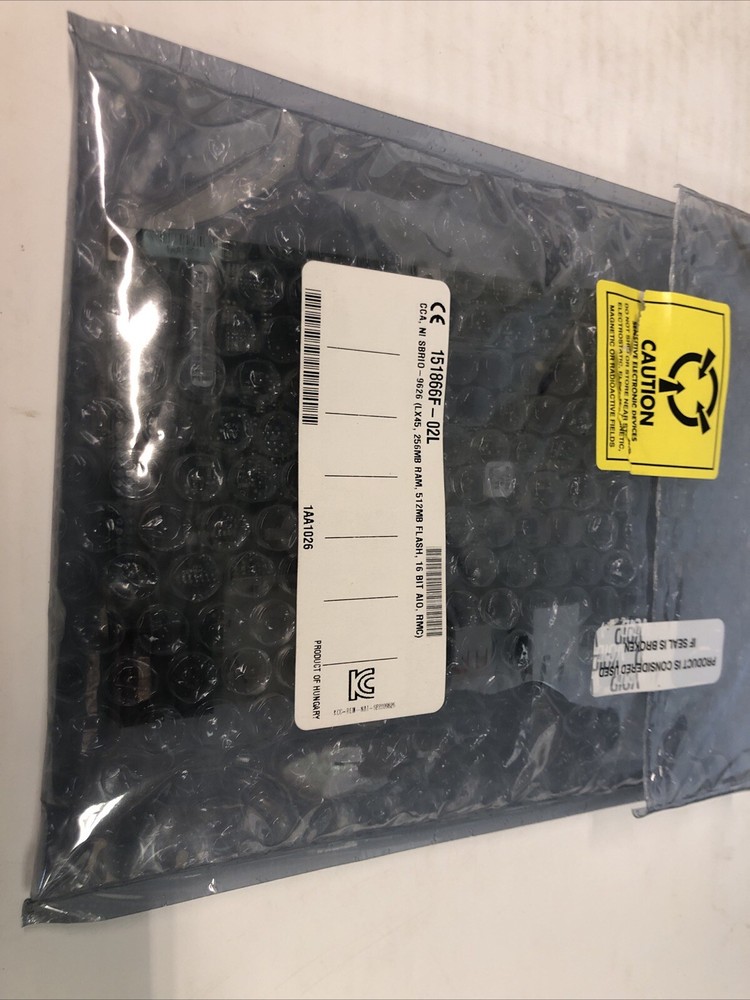 New-Open Box,BROKEN SEAL,National Instruments sbRIO-9626,Single Board Controller