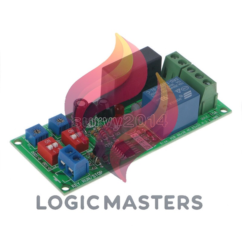 Cycle Delay AC 110V 120V 220V 230V Timing Timer Relay Switch Turn ON/OFF Module