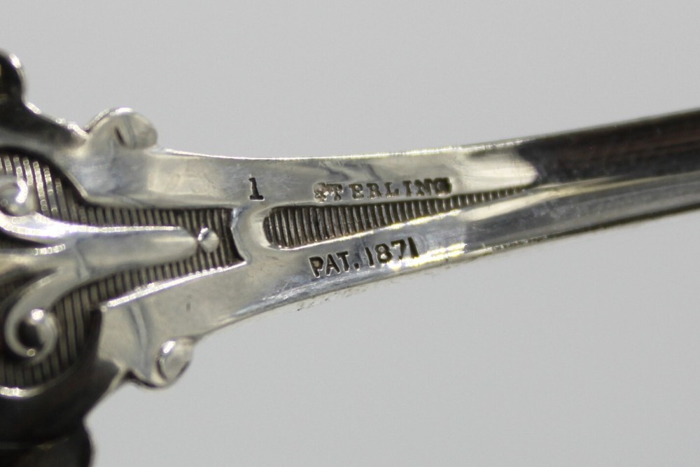 Antique Whiting Mfg Co. 1871 Solid Sterling Silver Pudding Spoon {Armor} 9"