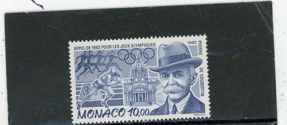 Monaco 1992 Olympics Scott# 1834 Mint NH