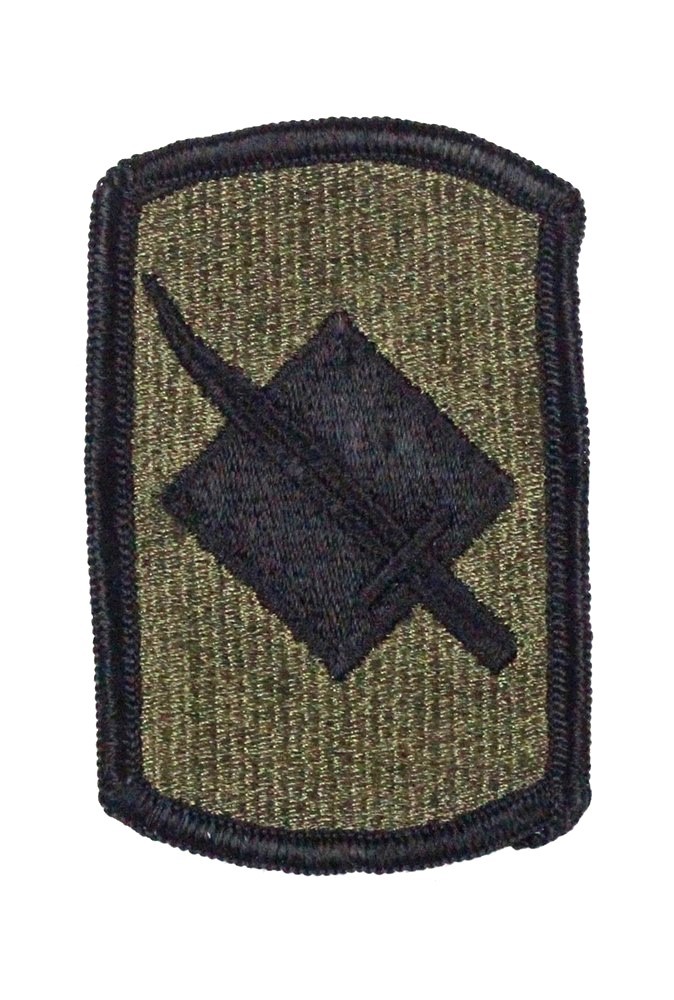 Army Patch: 39th Infantry Brigade - subdued, merrowed edge