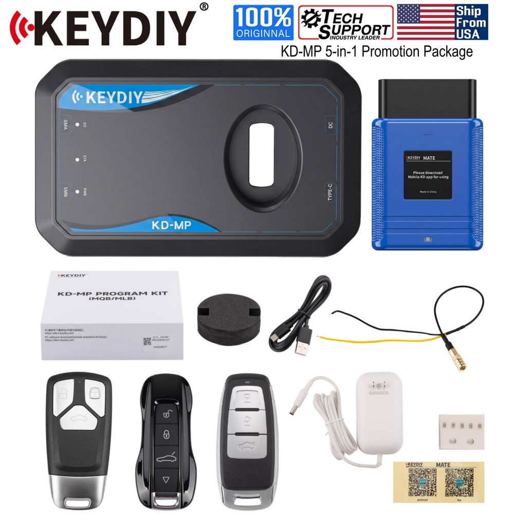 KEYDIY KD-MP 5-in-1 Promotion Package Kit  for Key Data Collection & Calculation