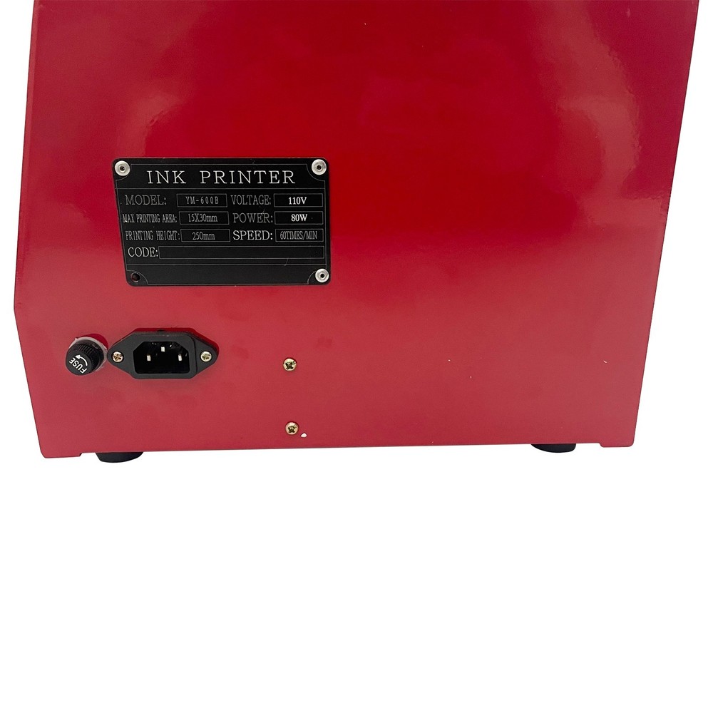 110V Electric Ink Pad Printing Machine Ink Coding Machine Small Date Printing
