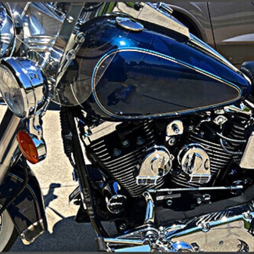 DUAL TRACK CHROME MOTORCYCLE HORN SUPER LOUD!!!