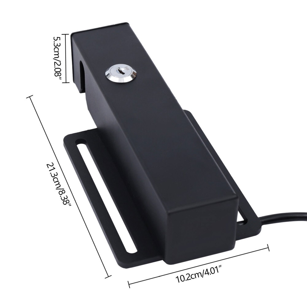 Automatic Electric Gate Lock Single/Double Swing Gate Opener Set w/Control Board