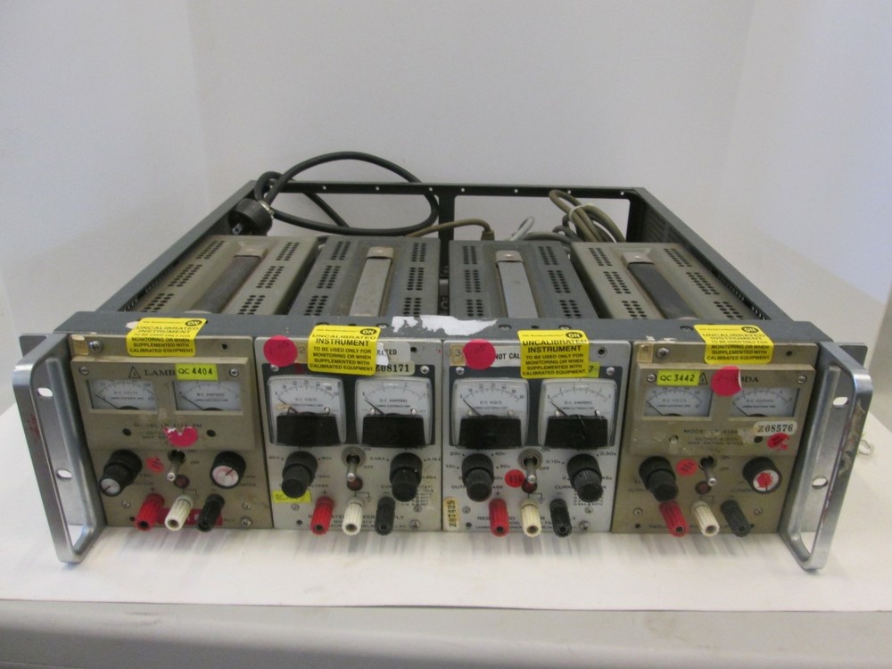 Lambda Power Supply Assy, 2 Units LP414 FM and 2 Units LP413 FM, Used