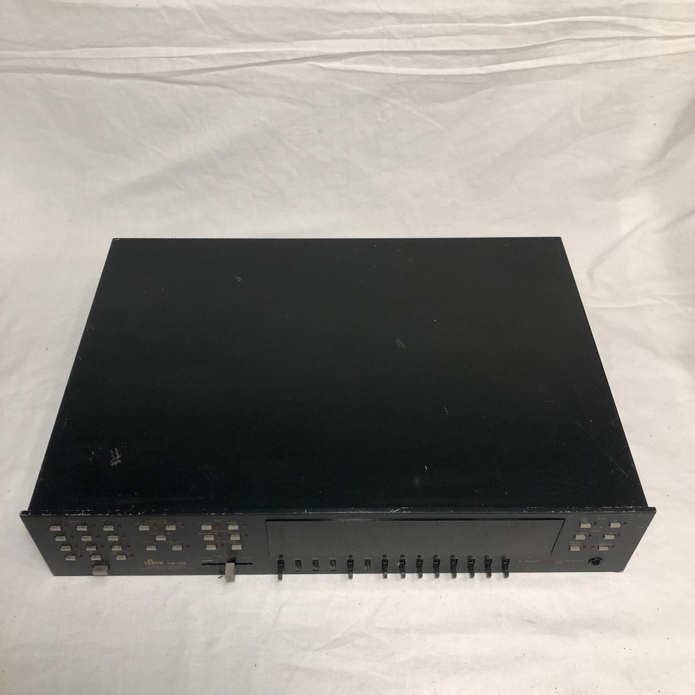 DBX 14/10 Computerized Equalizer / Analyzer Turns On (Untested)