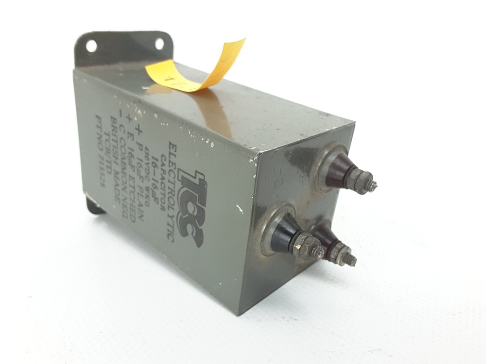 QUAD II 2 TUBE AMPLIFIER PARTS: MULTISECTION CAPACITOR