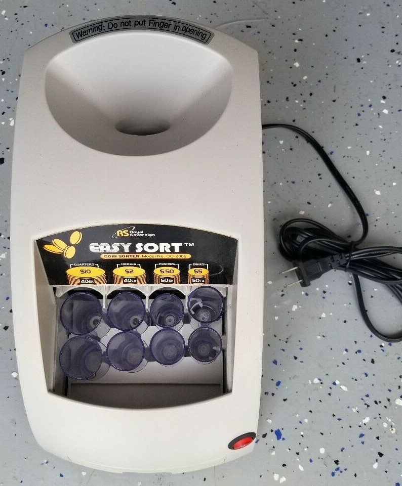 Coin sorting machine Royal Sovereign CO-2002