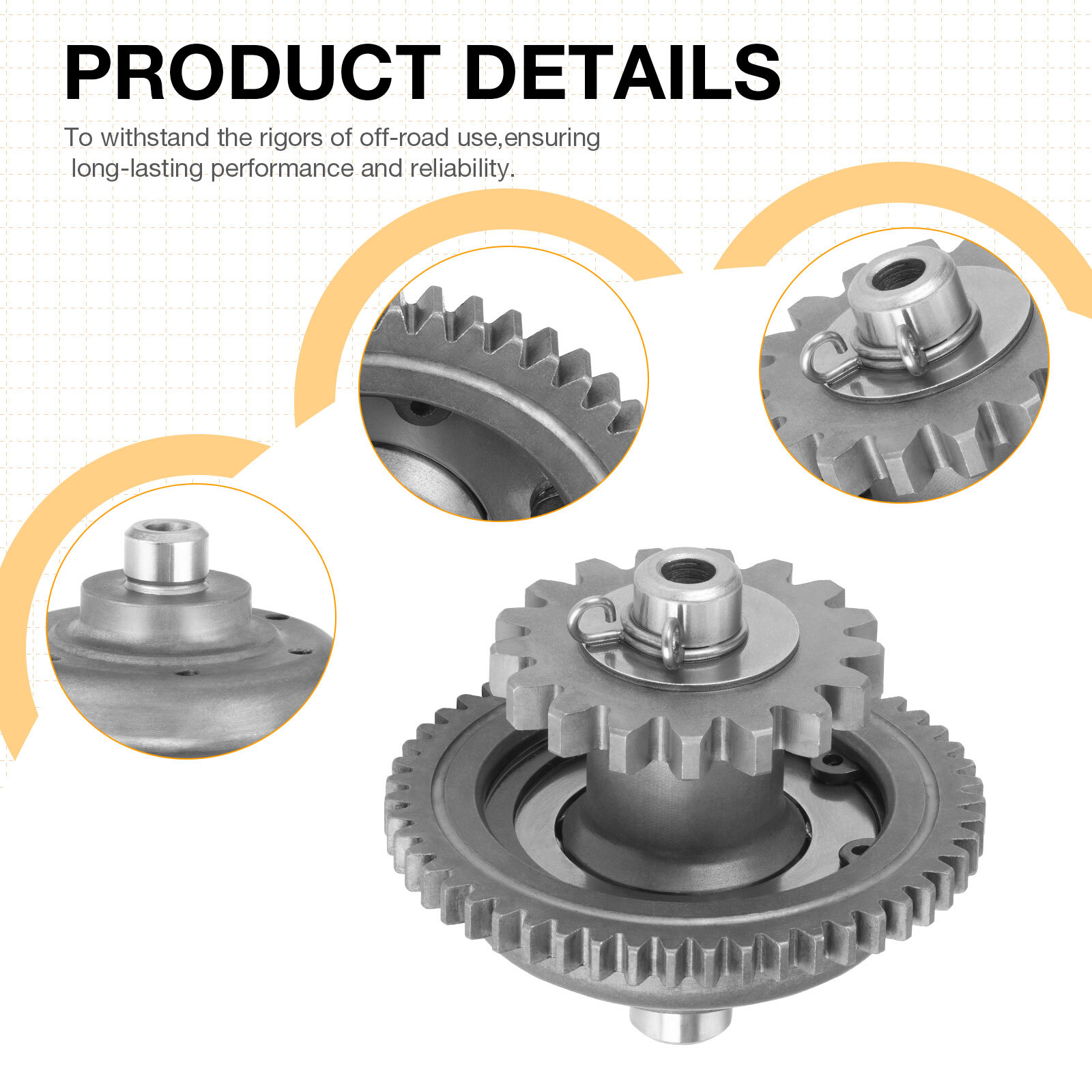 Starter Clutch Assembly for Yamaha YZ450 F FX WR450F 2018-2023 BR9-15570-20-00