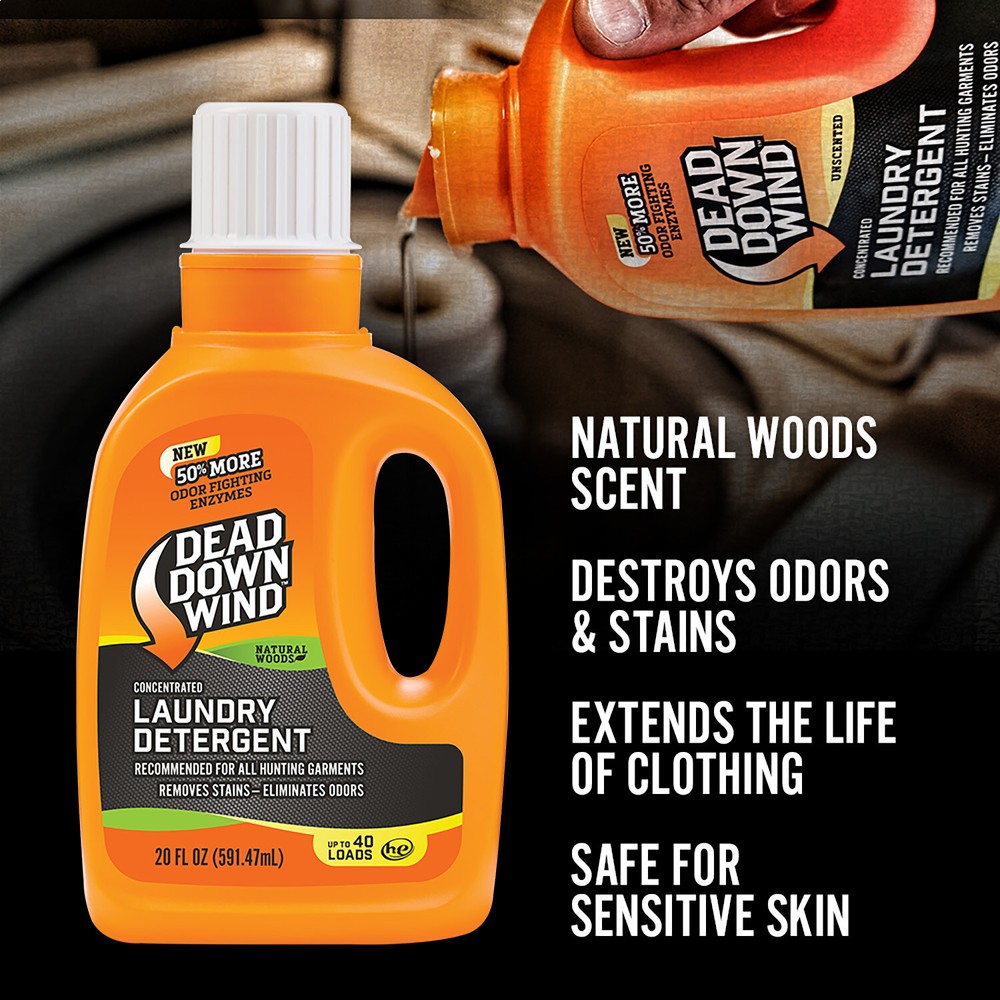 Dead Down Wind Natural Woods Odor Eliminating Laundry Detergent