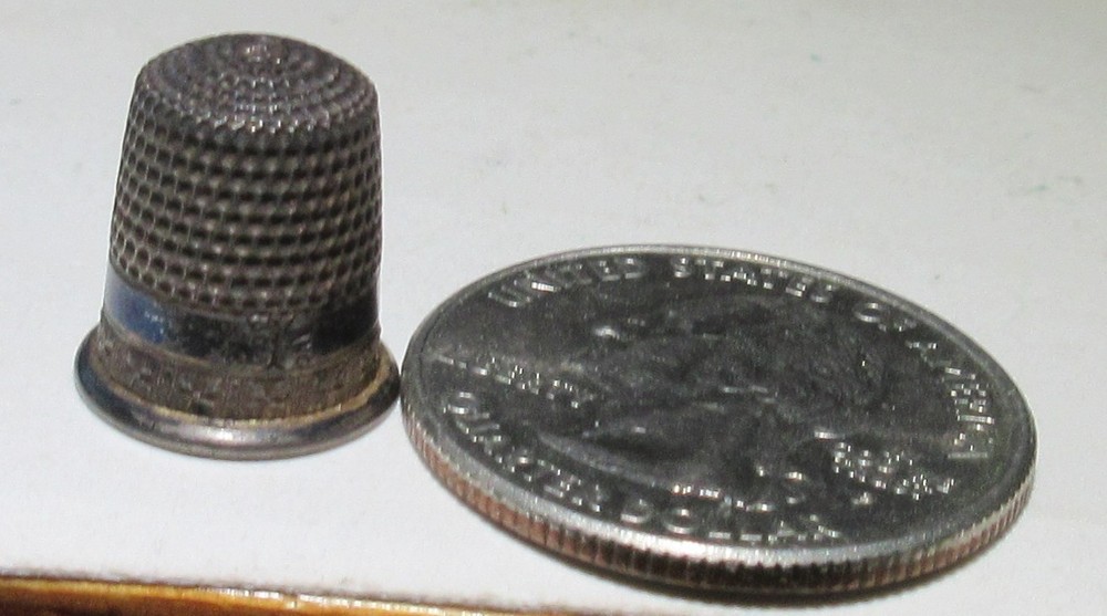 Vintage childs sterling silver tumble 1