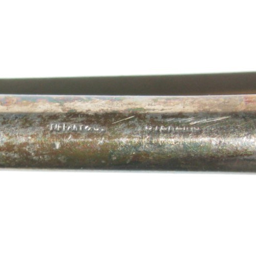 Vintage Tiffany & Co. Sterling Silver Toothpaste Tube Roller Key w/ Monogram 15g