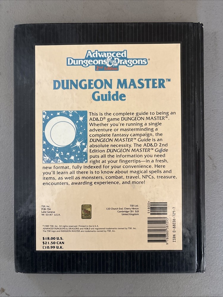 Dungeons and Dragons Dungeon Master's Guide