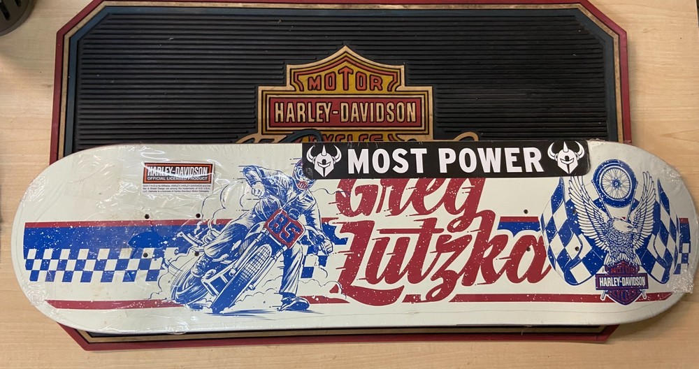 New Darkstar Harley-Davidson skateboard deck