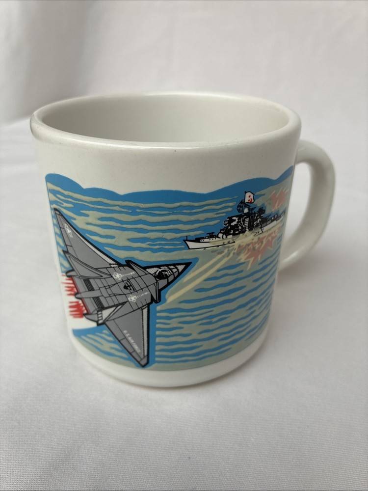 Rare Lockheed Boeing Mug General Dynamics Advanced Tactical Fighter 1988