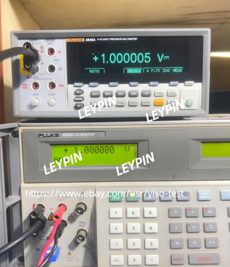 Fluke 8845A Digital Multimeter 6.5 Digit Precision Multimeter #Good function /