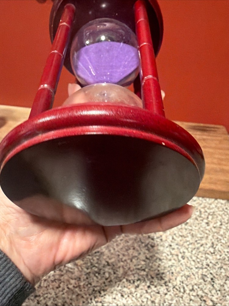 Hourglass Timer Purple Sand SH3